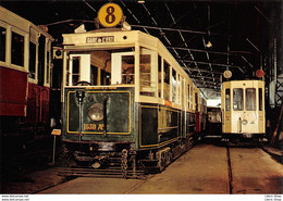 [75] MUSÉE DES TRANSPORTS URBAINS DE PARIS -TRAMWAY -REMORQUE UNIFIÉE  DE LA T.C.R.P. (1924) - CPM ♥♥♥ - Musées