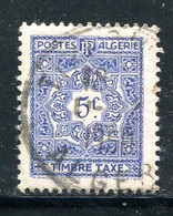 ALGERIE- Taxe Y&T N°41- Oblitéré - Segnatasse