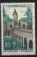 FR VAR 61 - FRANCE N° 1106 Obl. Variété Tour Verte - Usados