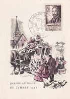 France Journée Du Timbre 1948 - Tours - TB - Storia Postale