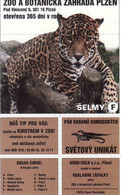 Czechia 1998,Boites D'allumettes 10 Etiquettes,matchbox Labels, Puzzle 6etiquettes ZOO And Botanic Garden Plzen, Cheetah - Zündholzschachteletiketten