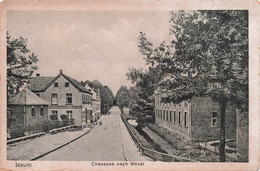 CPA Issum - Chaussée Nach Wesel - Obliteration Postes Militaires 1922 - Wesel