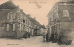 CPA Etais - Grande Rue - Librairie Goulet - Animé - Autres & Non Classés