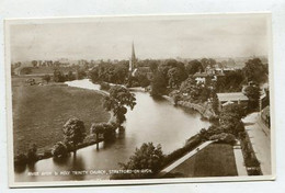 AK 099652 ENGLAND - Stratford-upon-Avon - River Avon & Holy Trinity Church - Stratford Upon Avon