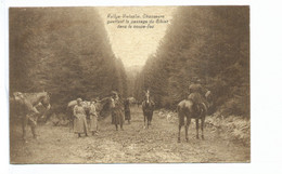 Vielsalm - Rallye-Vielsalm - Chasseurs Guettant Le Passage Du Gibier Dans Le Coupe-feu - Vielsalm