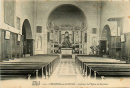 Ferrières En Gatinais * Intérieur De L'église De Bethléem - Otros & Sin Clasificación