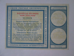 New Zealand Valued 18 Cents IRC-International Reply Coupon 70s,see Pictures - New Zealand