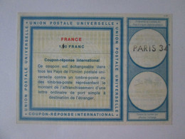 France Valued 1,10 Franc IRC-International Reply Coupon 70s,see Pictures - Autres & Non Classés
