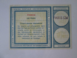 France Valued 0,80 Franc IRC-International Reply Coupon 70s,see Pictures - Autres & Non Classés