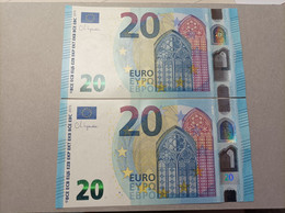 PAAR Correlativ 20 EURO FRANCIA(EM), E010, Lagarde, UNC - 20 Euro