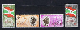 Burundi 1963: Michel 53-56 Used, Gestempelt - Used Stamps