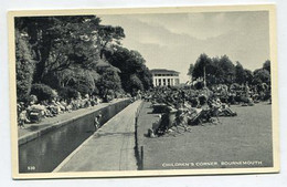 AK 099706 ENGLAND - Bournemouth - Children's Corner - Bournemouth (until 1972)