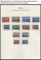 EUROPA UNION O, 1984, Brücke, Kompletter Jahrgang, Pracht, Mi. 128.30 - Sammlungen