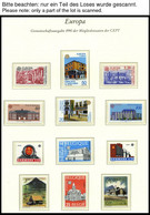 EUROPA UNION **, 1990, Postalische Einrichtungen, Kompletter Jahrgang, Pracht, Mi. 219.- - Collections