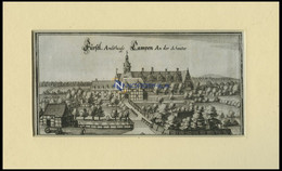 LEHRE: Schloß Campen, Kupferstich Von Merian Um 1645 - Prints & Engravings