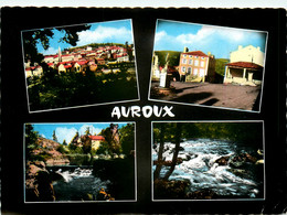 Auroux * Souvenir De La Commune * Cp 4 Vues - Andere & Zonder Classificatie