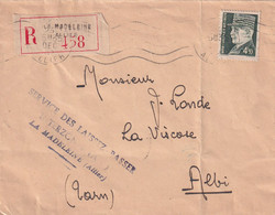 France Type Pétain Sur Lettre - 1941-42 Pétain