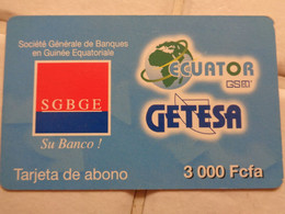 Equatorial Guinea Phonecard - Equatorial Guinea