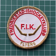 Jersey Patch SU000168 - Ice Hockey Norway FIK Fredrikstad Flyers - Kleding, Souvenirs & Andere