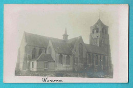 * Woumen - Diksmuide (West Vlaanderen) * (Carte Photo - Fotokaart) église, Kerk, Church, Kirche, Unique, TOP - Diksmuide