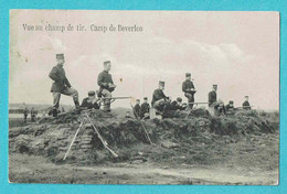 * Leopoldsburg (Limburg) * (Edit D. Gotthold Bourg Léopold) Camp De Beverloo, Vue Au Champ De Tir, Armée, Soldat, Gun - Leopoldsburg (Camp De Beverloo)