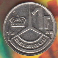 @Y@  België   1 Frank    1989     (4928) - 20 Francs