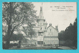 * Watermaal Bosvoorde - Boitsfort (Bruxelles) * (Photo La Cartophilie Belge, Nr 303) Villa Heigersberg à M. Poncelet - Watermael-Boitsfort - Watermaal-Bosvoorde