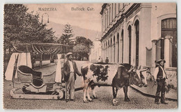 CPA Portugal - Madeira - Bullock Car - Attelage De Boeufs Pour Le Transport De Personnes - Carte Carnet - Autres & Non Classés