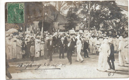 HAIPHONG (INDOCHINE) - CARTE PHOTO Prise Devant La SOCIETE MUSICALE - Viêt-Nam