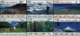 95047 MNH NUEVA ZELANDA 1999 PAISAJES - Abarten Und Kuriositäten