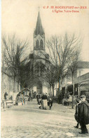 Rochefort Sur Mer * Rue Et L'église Notre Dame * Marché Foire - Rochefort