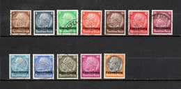 Luxemburgo  ( Ocupación Alemana )   1940 .-  Y&T  Nº   1/12-16    ( B ) - Occupation