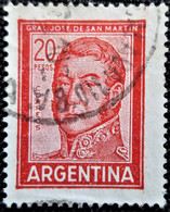 Timbre D'Argentine 1967 General San Martin   Stampworld N° 986 - Usati