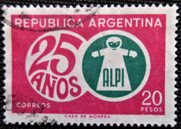 Timbre D'Argentine 1968 The 25th Anniversary Of The "Fight Against Polio Association" - A.L.P.I.  Stampworld N° 1037 - Used Stamps