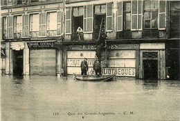 Paris * 6ème * Quai Des Grands Augustins * Sauvetage Pendant Les Inondations Crue - Distrito: 06