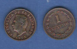 El Salvador 1 Centavo 1972 - Salvador