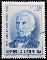 Timbre D'Argentine 1981 General Jose De San Martin  Stampworld N° 1527 - Usados