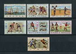 Portugal Colonies OMNIBUS 1972 Olympic Games Sports Complete Set MNH, FVF - Otros & Sin Clasificación