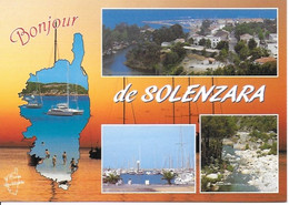 Solenzara -  Bonjour De ... Multi Vues : Vue Générale, Porte De Plaisance, La Solenzara - Carte Datée Juillet 1999 - Andere & Zonder Classificatie