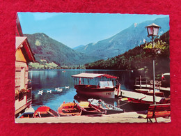 AK: Lunzersee Mit Scheiblingstein, Gelaufen 10. 9. 1968 (Nr.4480) - Lunz Am See