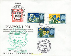 691398 MNH SAN MARINO 1953 FLORES - Gebruikt