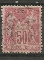 France - Type Sage - N°104 - 50c. Rose - 1898-1900 Sage (Tipo III)