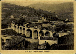 ALTAVILLA IRPINA ( AVELLINO ) PONTE DEI SANTI - EDIZIONE PALLADINO - SPEDITA 1954 (13986) - Avellino