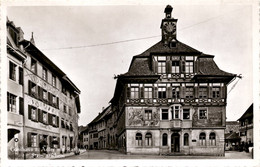 Gasthaus Z. Adler Mit Rathaus - Stein A/Rhein (11002) - Stein Am Rhein