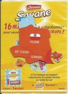 -- MAGNET SAVANE BROSSARD POLOGNE REP TCHEQUE ET SLOVAQUIE - Magnete