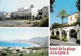 Algajola - Hôtel " De La Plage  "  Carte Datée Aout 1982 - Otros & Sin Clasificación