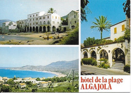 Algajola - Hôtel " De La Plage  "  Carte Datée Aout 1995 - Otros & Sin Clasificación