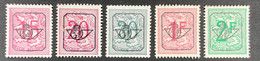 PREO 783 A - 792 A Gebruikt - Typografisch 1967-85 (Leeuw Met Banderole)