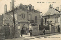 - Val D Oise -ref-A16- Moisselles - Le Bureau De Poste - Postes Télégraphes - Téléphone - P.t.t. - - Moisselles