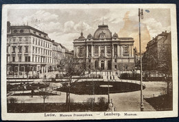 Poland  1917  Feldpost  Austrian Period  Postcard Lwow Muzeum Przemyslowe - Briefe U. Dokumente